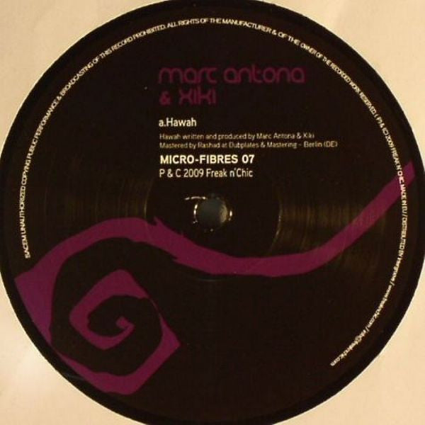 Marc Antona & Xiki : Hawah / Kip Kop (12")