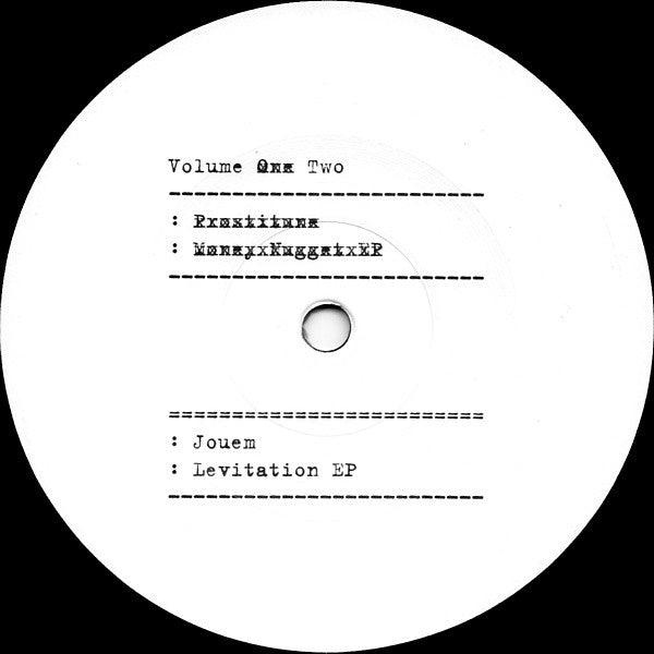 Jouem : Volume Two - Levitation EP (12", EP)