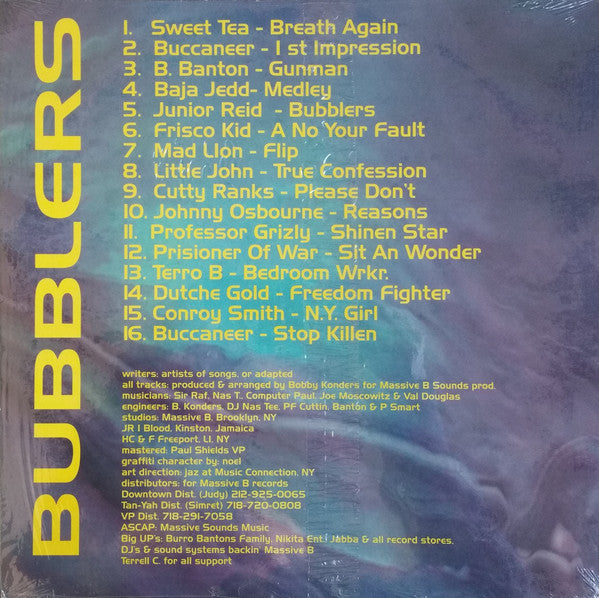 Various : Bubblers (LP, Comp)
