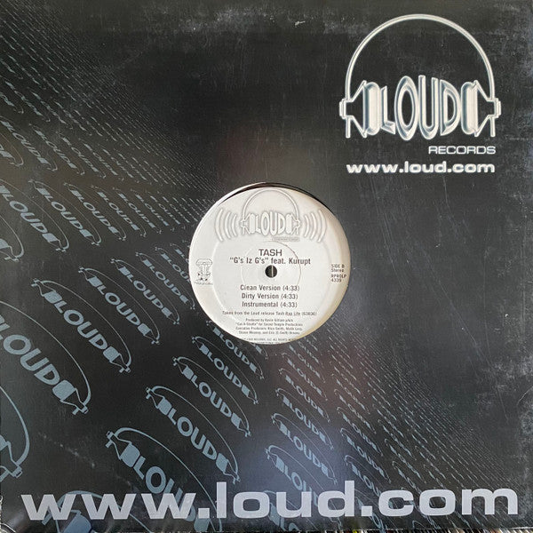 Tash : Nightfall / G's Iz G's (12", Promo)
