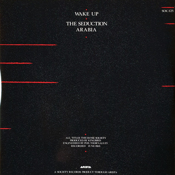 The Danse Society : Wake Up (12", Single)