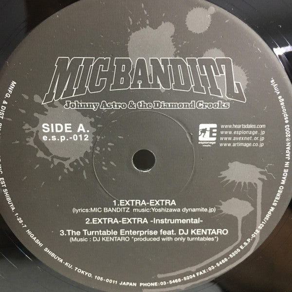 MIC BANDITZ : Extra-Extra (12", Promo)