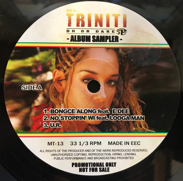 Ms. Triniti : Do Or Dare Album Sampler (LP, Album, Promo, Smplr)