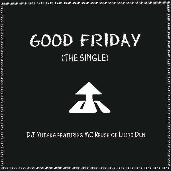 DJ Yutaka featuring MC Krush : Good Friday (12", Single)
