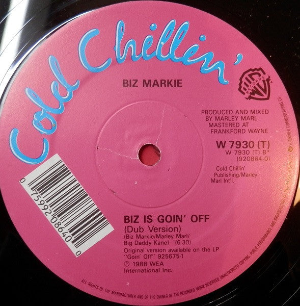 Biz Markie : Biz Is  Goin' Off (12")