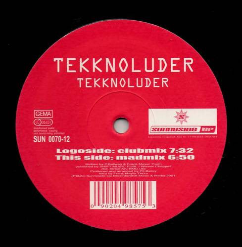 Tekknoluder : Tekknoluder (12")