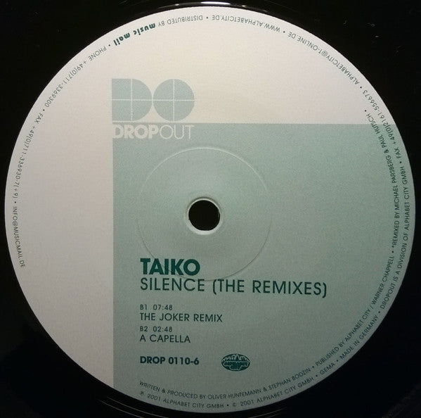 Taiko : Silence (Remixes) (12")