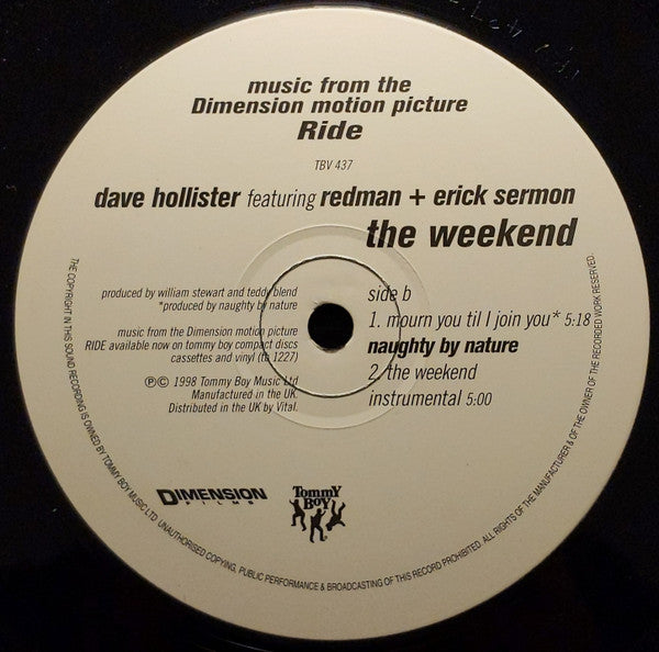 Various : Ride (Music From The Dimension Motion Picture) (12")