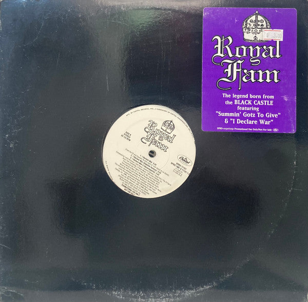 Royal Fam : Summin' Gotz To Give / I Declare War (12", Promo)