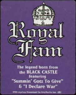 Royal Fam : Summin' Gotz To Give / I Declare War (12", Promo)