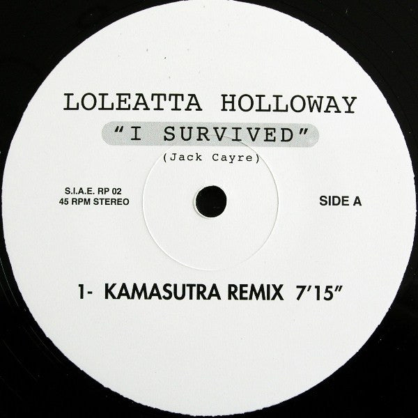 Loleatta Holloway : I Survived (12")