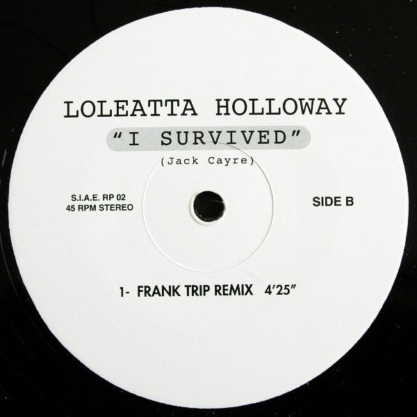 Loleatta Holloway : I Survived (12")