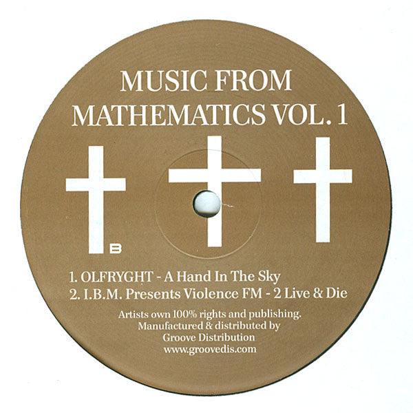 Various : Music From Mathematics Vol. 1 (12", Comp)