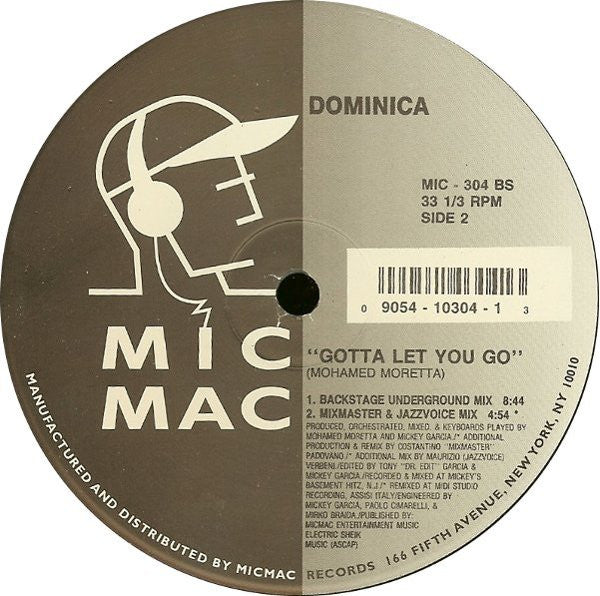 Dominica (2) : Gotta Let You Go (12")