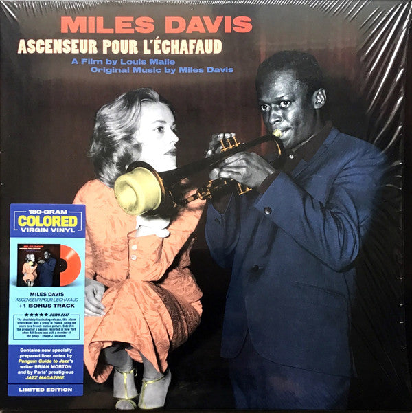 Miles Davis : Ascenseur Pour L'échafaud (Lift To The Scaffold) (LP, Album, RE, Red)