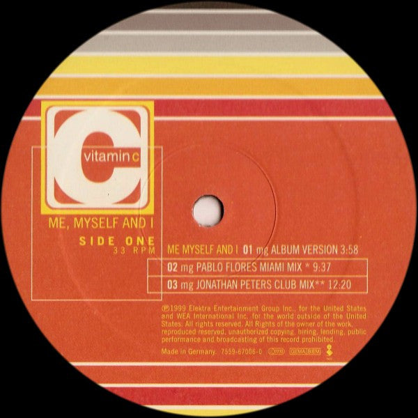 Vitamin C (2) : Me, Myself And I (12")