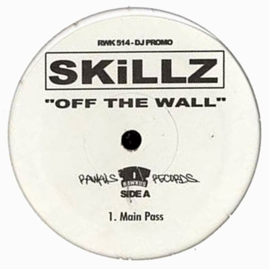 Skillz : Off The Wall (12", Promo)