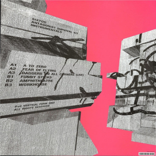 Sixtoo : Antagonist Survival Kit Instrumentals (12")