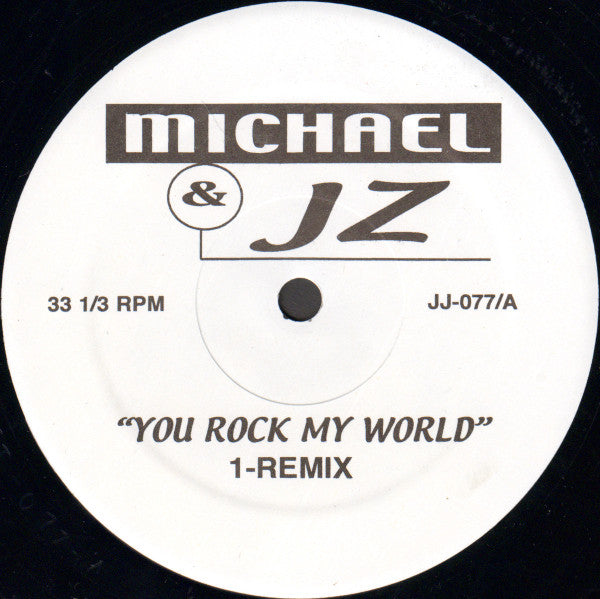 Michael Jackson & Jay-Z : You Rock My World (Remix) (12", Unofficial)