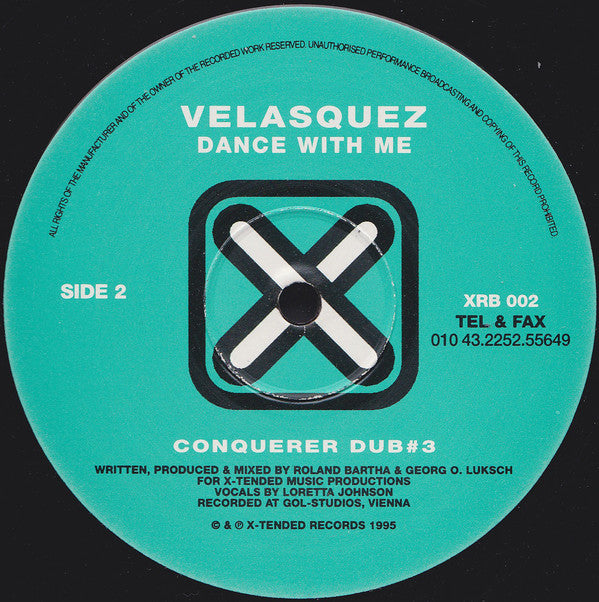 Velasquez : Dance With Me (12")
