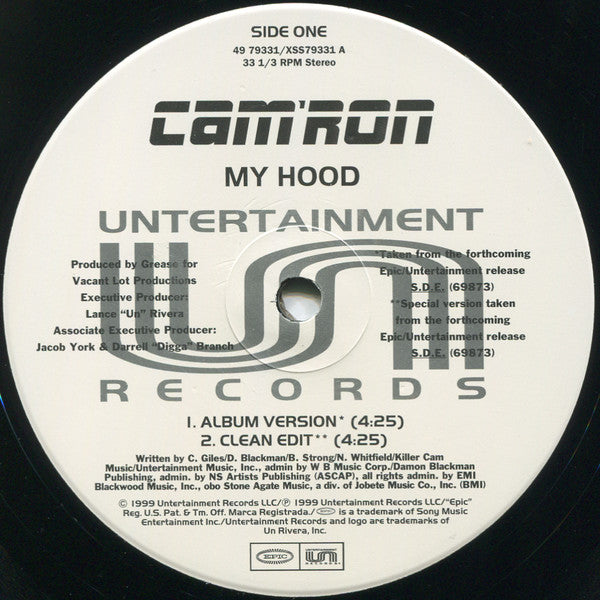 Cam'ron : My Hood (12")