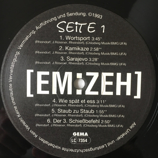 Em:Zeh : Wortsport (LP, Album)