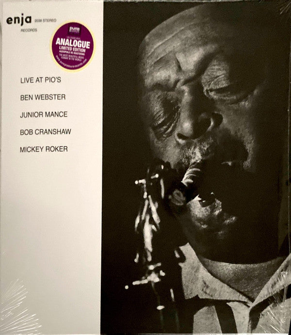 Ben Webster : Live At Pio's  (LP, Ltd, RE, RM, 180)