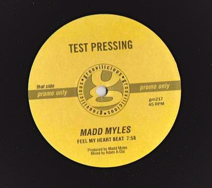Mad Myles : I Can't Take The Pressure / Feel My Heart Beat (12")