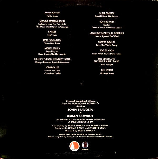 Various : Urban Cowboy (Original Motion Picture Soundtrack) (2xLP, Album, Comp, CTH)