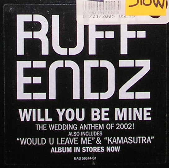 Ruff Endz : Will You Be Mine (12", Promo)