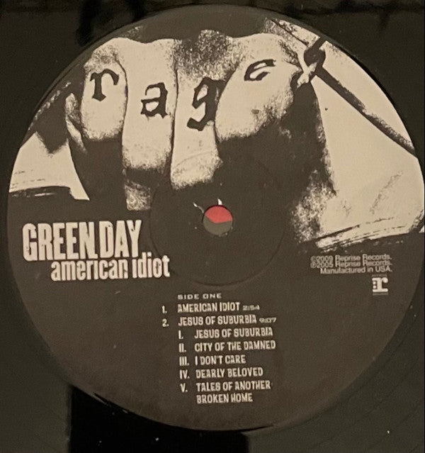 Green Day : American Idiot (2xLP, Album, RE, RM, RP, Gat)