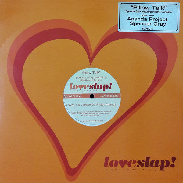Spencer Gray Featuring Heather Johnson : Pillow Talk (12")