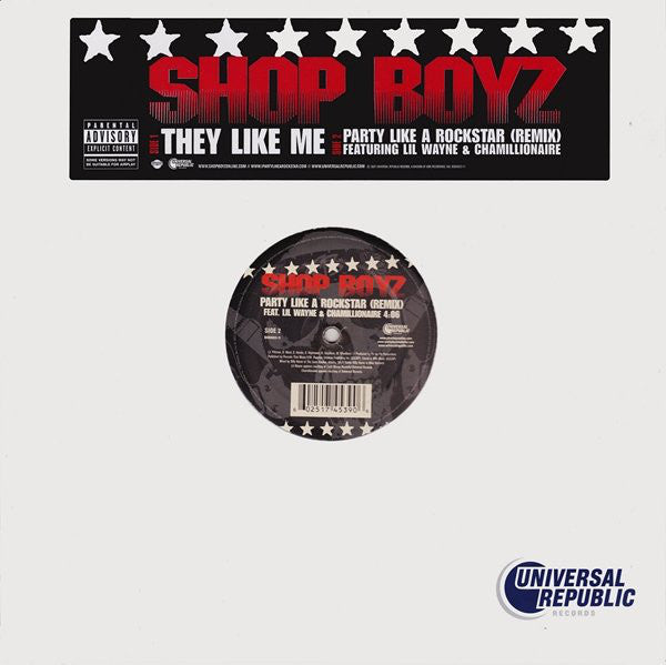Shop Boyz : They Like Me (12")