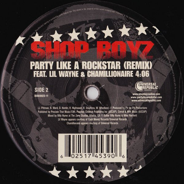 Shop Boyz : They Like Me (12")