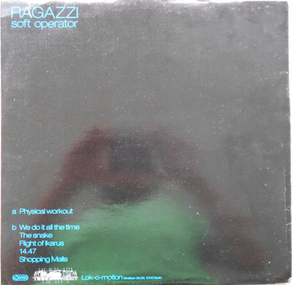 Ragazzi : Soft Operator (12")