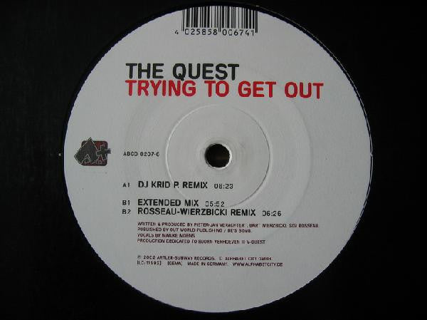 The Quest (2) : Trying To Get Out (12")