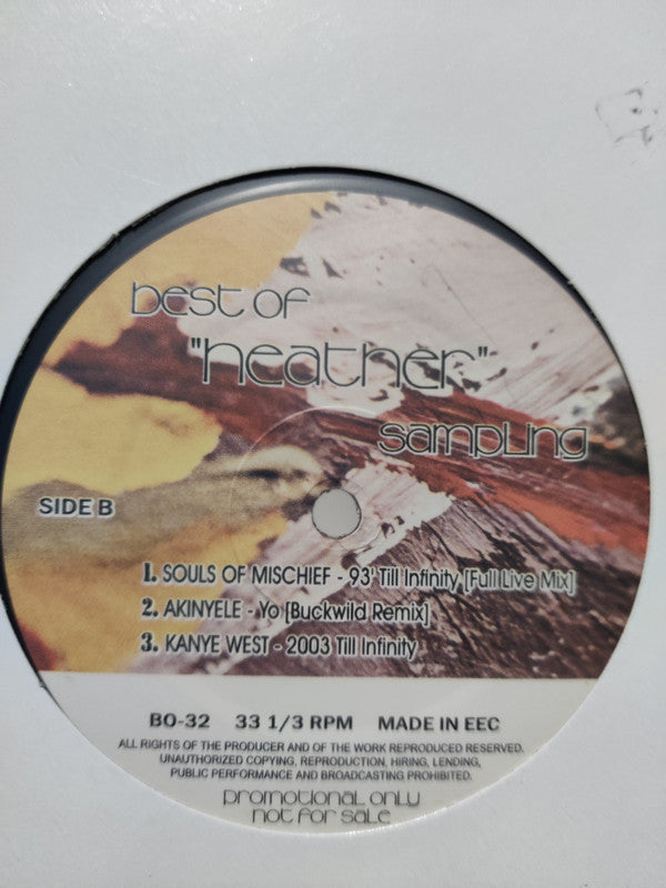 Various : Best Of "Heather" Sampling (12", Comp, Promo)