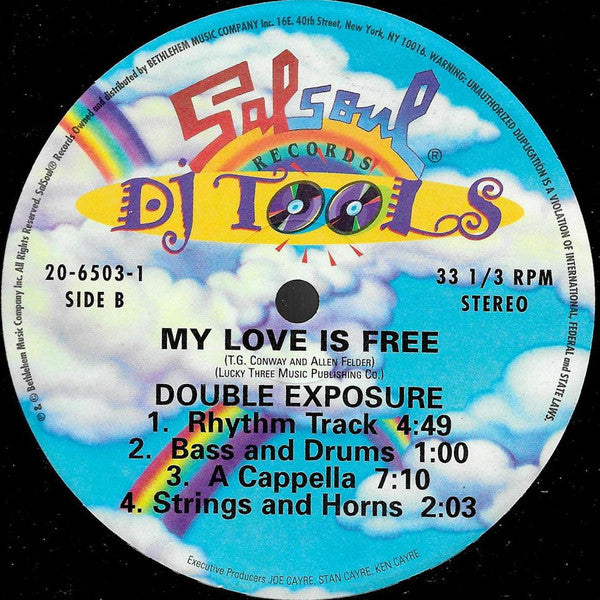 Double Exposure : My Love Is Free (DJ Tools) (12")