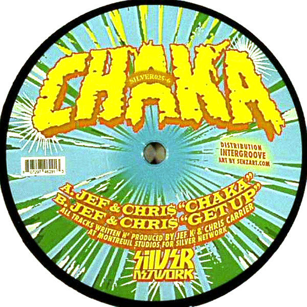 Jef K & Chris Carrier : Chaka EP (12", EP)