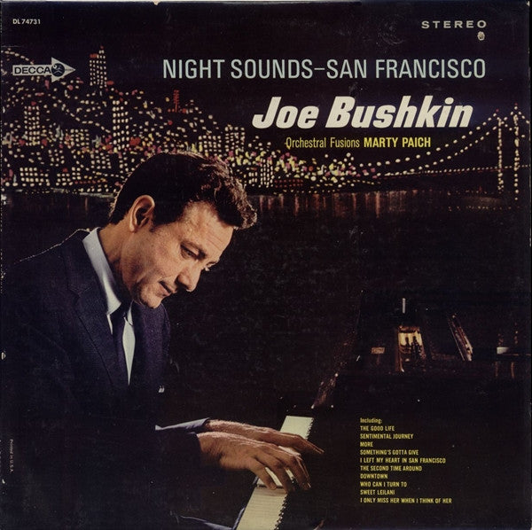 Joe Bushkin, Marty Paich : Night Sounds San Francisco (LP, Album)