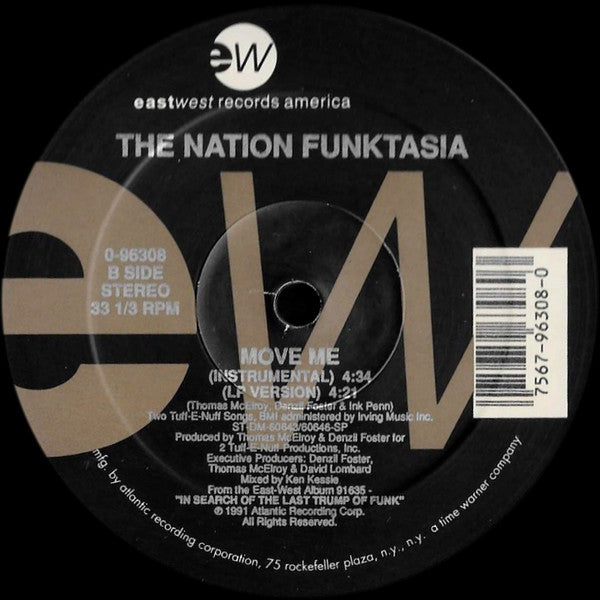 The Nation Funktasia : Move Me (12")