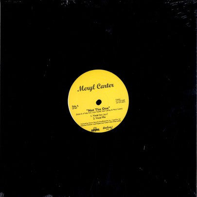 Meryl Carter : Not The One (12")