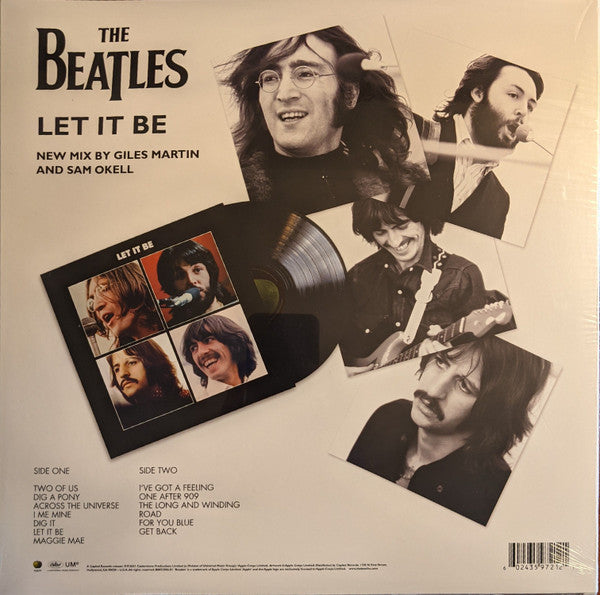 The Beatles : Let It Be (LP, Album, RE, Pri)