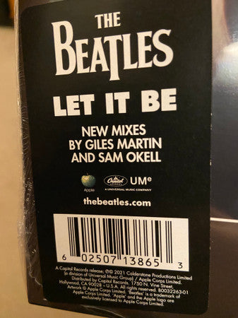 The Beatles : Let It Be (LP, Album, RE, Pri)