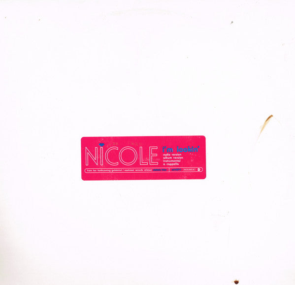Nicole Wray : I'm Lookin' (12", Promo)