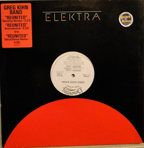 Greg Kihn Band : Reunited (12", Promo)