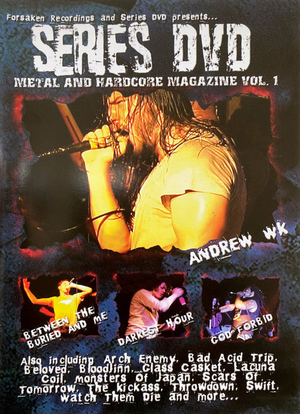 Various : Series DVD Metal And Hardcore Magazine Vol. 1 (DVD-V, Comp, NTSC)