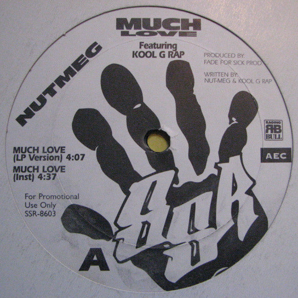 Nutmeg (5) : Much Love (12", Promo)