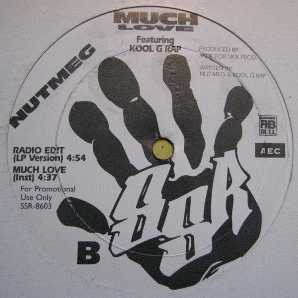 Nutmeg (5) : Much Love (12", Promo)