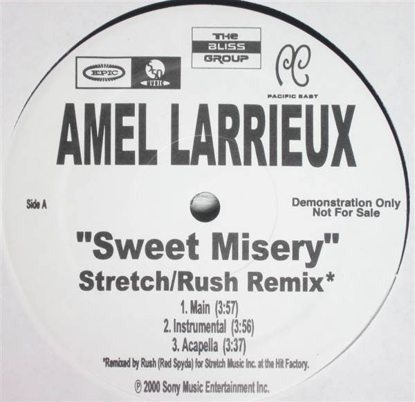 Amel Larrieux : Sweet Misery (Remixes) / Tell Me (12", Promo)